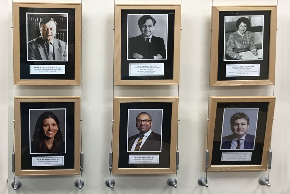 Quiz question: how many of these Secretaries of State can you name?