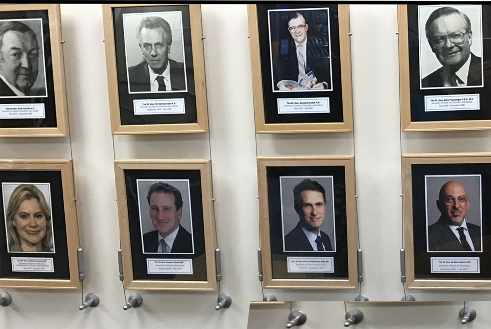 Quiz question: how many of these Secretaries of State can you name?